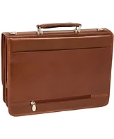 Mcklein Lexington Flapover Double Compartment Briefcase