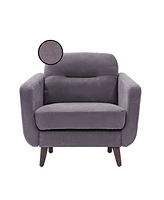 Elle Decor 24" Mid-Century Modern Chloe Armchair