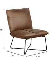 Tommy Hilfiger Ellington Armless Lounge Chair