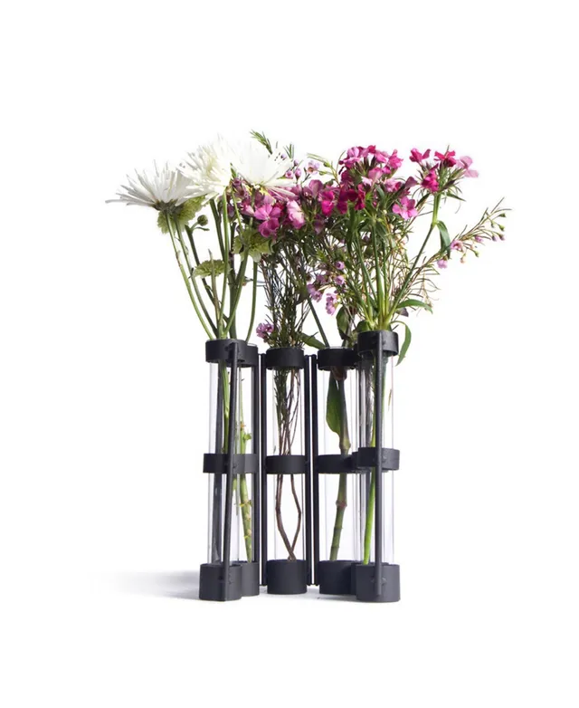 Danya B . 8 Hinged 5 Bottle Vase