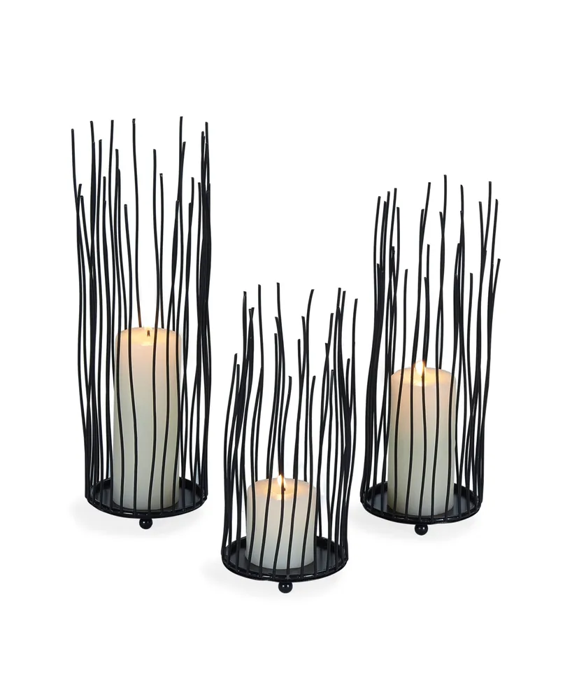 Danya B. Willow Iron Candleholder 3-piece Set