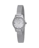 Laura Ashley Mini Silver Mesh Bracelet Watch