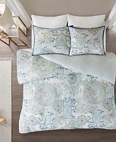 Madison Park Isla Reversible 3-Pc. Duvet Cover Set