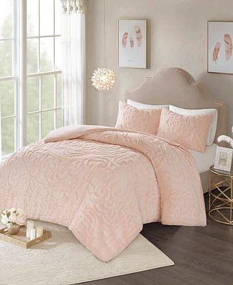 Madison Park Laetitia Medallion 3-Pc. Duvet Cover Set, King/California King
