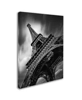 Moises Levy 'Eiffel Tower Study Ii' Canvas Art - 19" x 14" x 2"