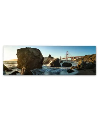 Michael Kaupp 'The Golden Gate Bridge' Canvas Art