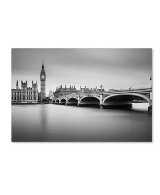 Milan Jurek 'London' Canvas Art - 19" x 12" x 2"