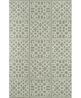 Palm Beach Lake Trail Green Indoor Outdoor Area Rug