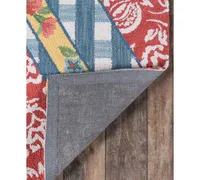 Summer Garden Think Of England Multi 8' x 10' Area Rug