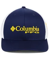 Columbia West Virginia Mountaineers Pfg Stretch Fitted Cap