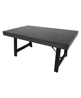 Linnett Rubberwood Farmhouse Coffee Table