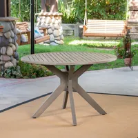 Stamford Outdoor Dining Table (X - Base)