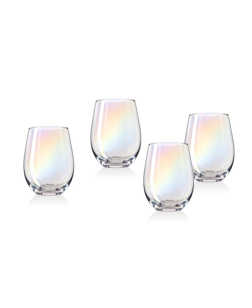 Godinger Monterey Stemless Wine - Set of 4