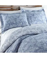 Southshore Fine Linens Perfect Paisley Down Alt 3 Piece Reversible Comforter Set