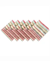 Summer Stripe Outdoor Napkin Set of 6