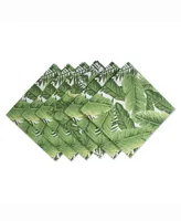 Banana Leaf Print Napkin Set of 6