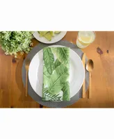 Banana Leaf Print Napkin Set of 6