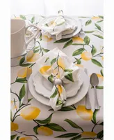 Lemon Bliss Print Table cloth 60" X 84"