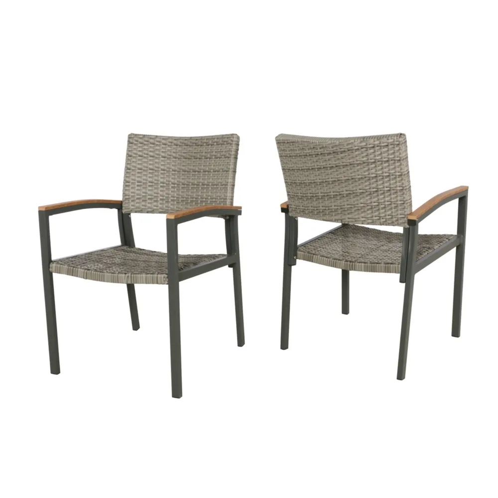 Luton Outdoor Dining Chair, Set of 2