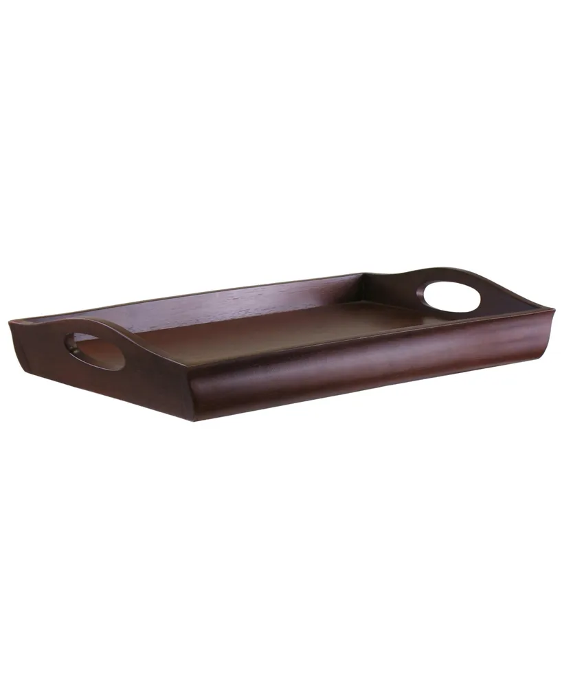 Winsome Sedona Bed Tray Curved Side, Foldable Legs, Large Handle