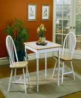 Augustin Square Tile Top Casual Dining Table