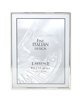 Lawrence Frames Simply Silver Metal Picture Frame - 8.5" x 11"