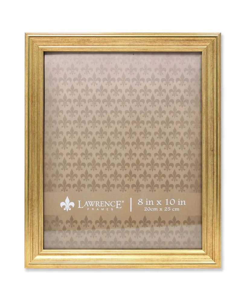 Lawrence Frames Sutter Burnished Gold Picture Frame