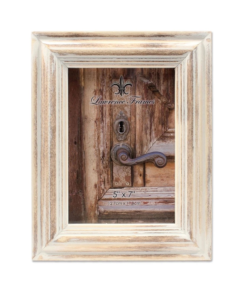Lawrence Frames White Wash Maple Picture Frame - 5" x 7"