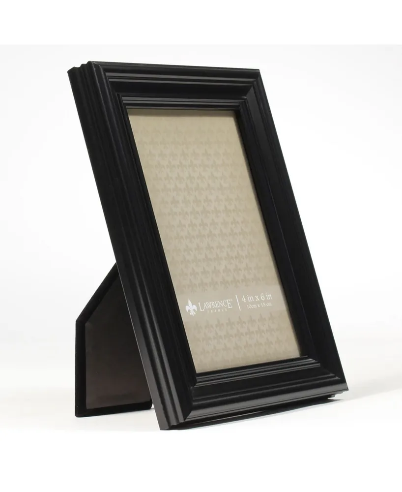 Lawrence Frames Classic Detailed Black Picture Frame