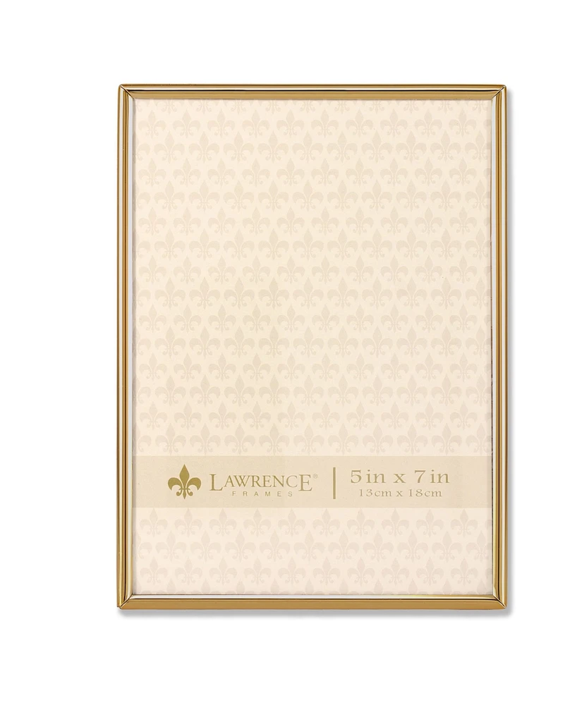 Lawrence Frames Simply Gold Metal Picture Frame