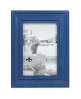 Lawrence Frames Durham Weathered Navy Blue Wood Picture Frame