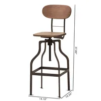 Closeout Varek Bar Stool