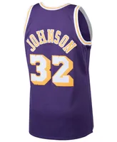 Mitchell & Ness Big Boys Magic Johnson Los Angeles Lakers Hardwood Classic Swingman Jersey