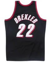 Mitchell & Ness Big Boys Clyde Drexler Portland Trail Blazers Hardwood Classic Swingman Jersey