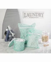 Design Import Lattice Set F Mesh Laundry Bag, Set of 6