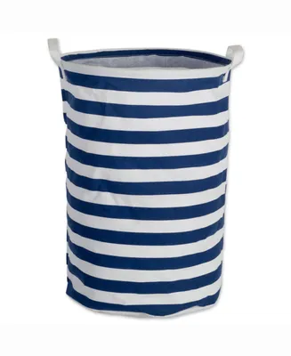 Laundry Hamper Stripe, Round