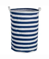 Laundry Hamper Stripe, Round