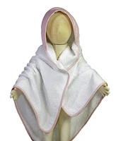 3 Stories Trading Striped Hooded Baby Bath Towel