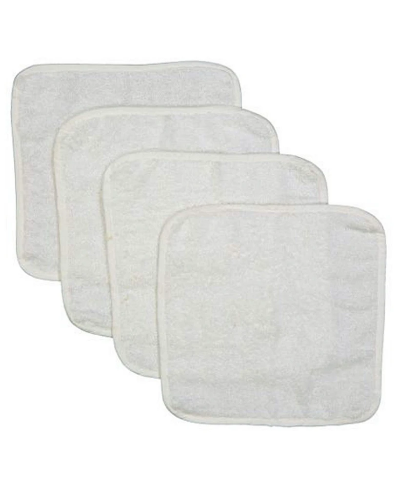 3 Stories Trading Solid Bath Washcloth With Piping
