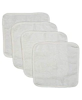 3 Stories Trading Solid Bath Washcloth With Piping