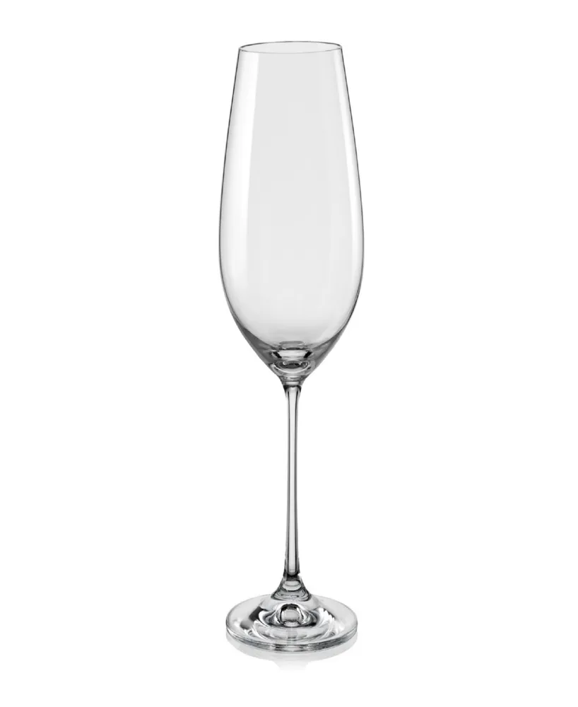 Red Vanilla Viola All Purpose Wine Glass 15.25 Oz, Set of 6