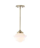 Jonathan Y Kurtz 7.2" Adjustable Drop Led Pendant