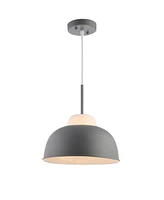 Jonathan Y Simon 12" Adjustable Led Pendant