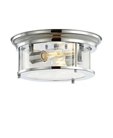 Jonathan Y Lauren 13.25" Led Flush Mount