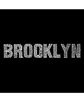 La Pop Art Mens Premium Blend Word T-Shirt - Brooklyn Neighborhoods