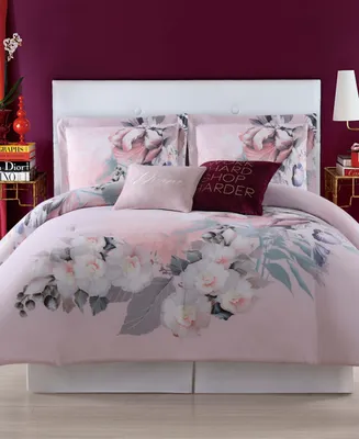 Christian Siriano Dreamy Floral King Comforter Set