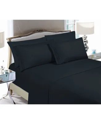 Elegant Comfort 4-Piece Luxury Soft Solid Bed Sheet Set Twin/Twin Xl