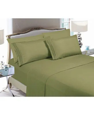 Elegant Comfort 4-Piece Luxury Soft Solid Bed Sheet Set Twin/Twin Xl