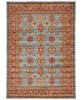 Bayshore Home Harik Har4 Light Blue 7' x 10' Area Rug