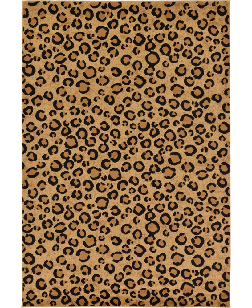 Bayshore Home Maasai Mss2 Light Brown 7' x 10' Area Rug